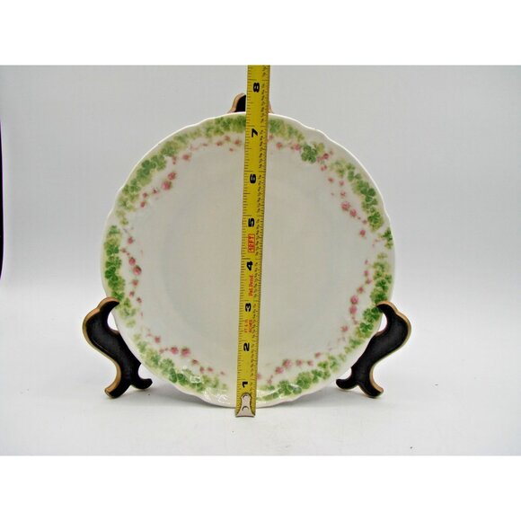 Vintage Clover Pink Floral Pattern Plate 7" Replacement Wedding Salad Porcelain - Picture 12 of 12